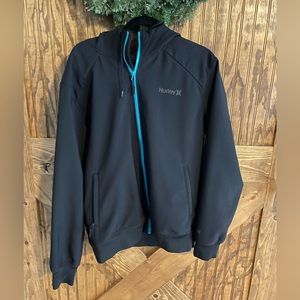 Mens Hurley zip up jacket. Worn once. Perfect condition!